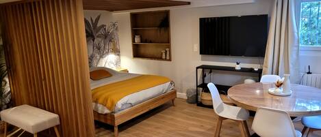1 bedroom, iron/ironing board, free WiFi, bed sheets