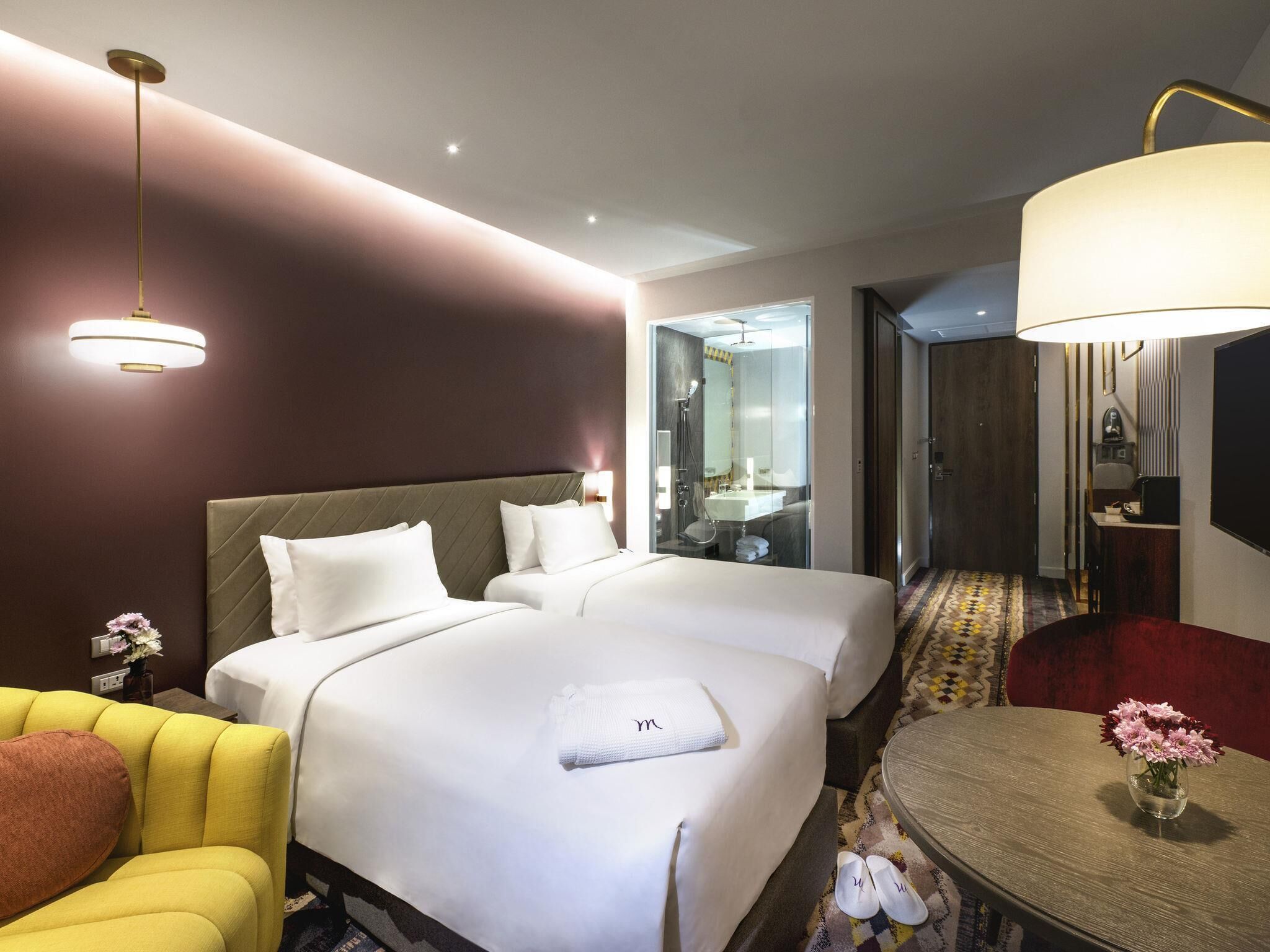 In-room safe, desk, laptop workspace, iron/ironing board