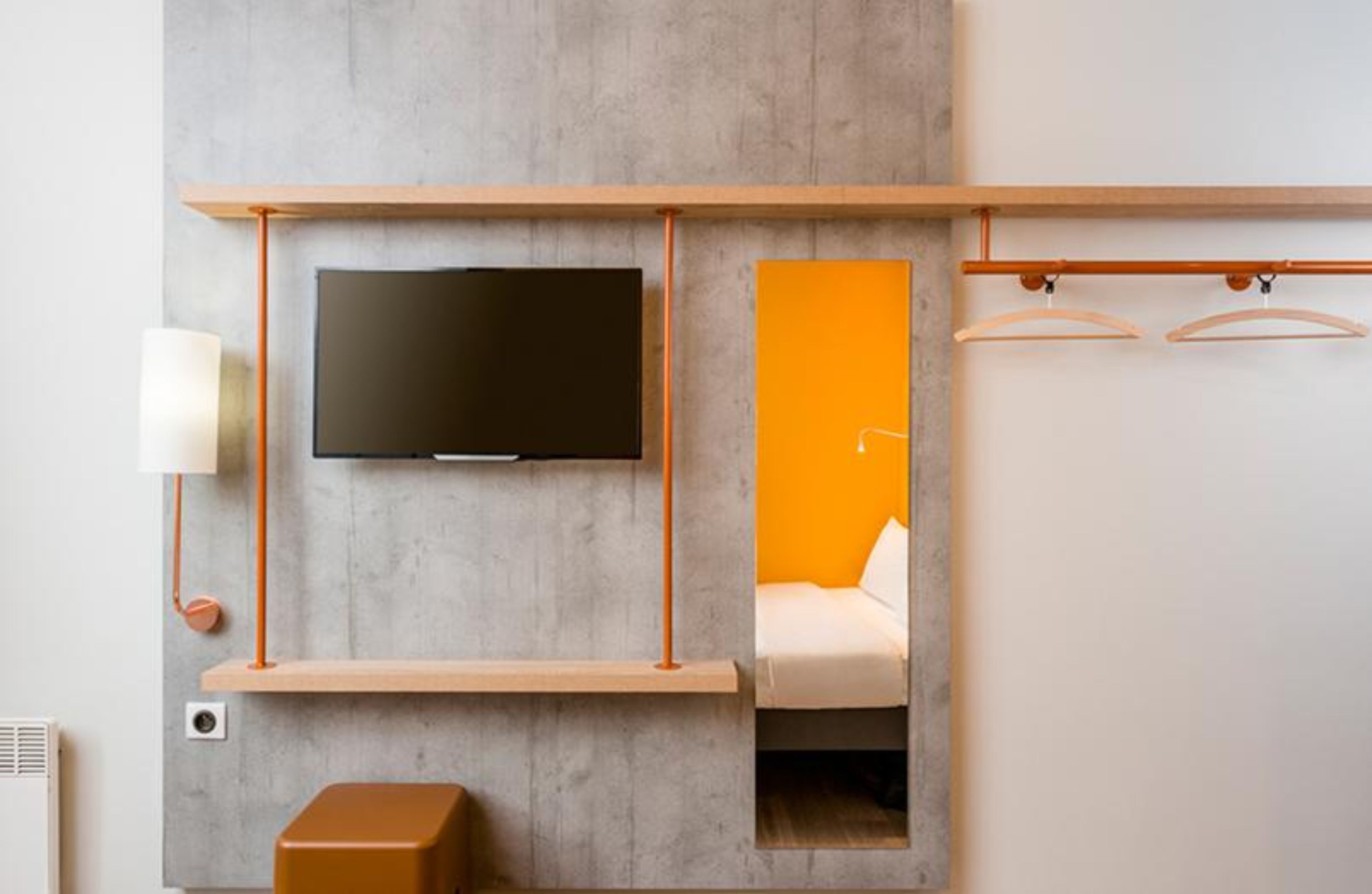 triple room, multiple beds | living area | flat-screen tv