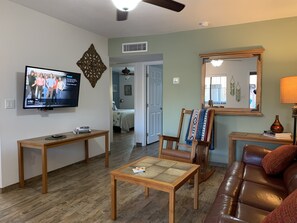 TV - Desert Morada Casita J: 2 Bedroom 1 Bath Dog Friendly maximum 2-NO OTHER PETS (Tucson)