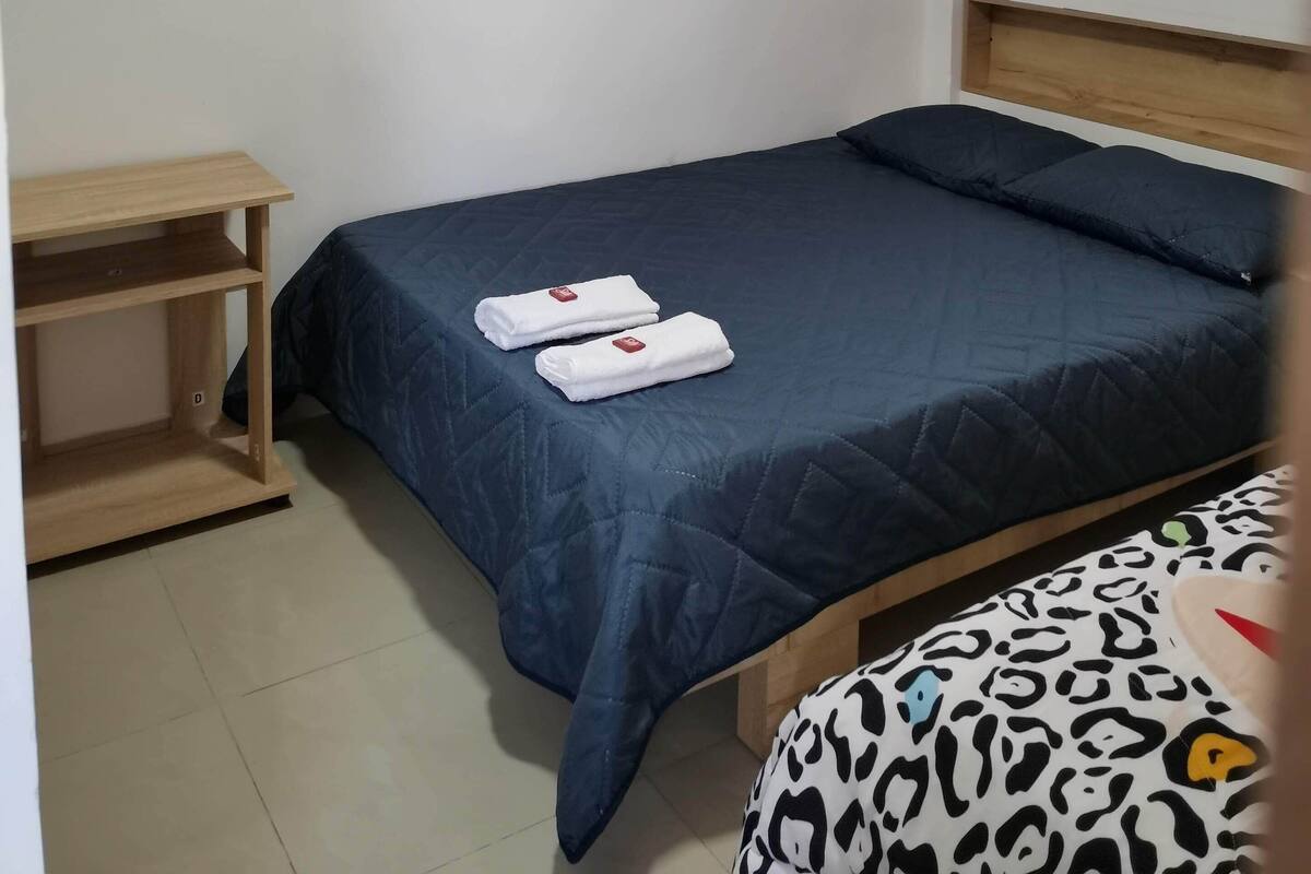 Individually decorated, individually furnished, iron/ironing board