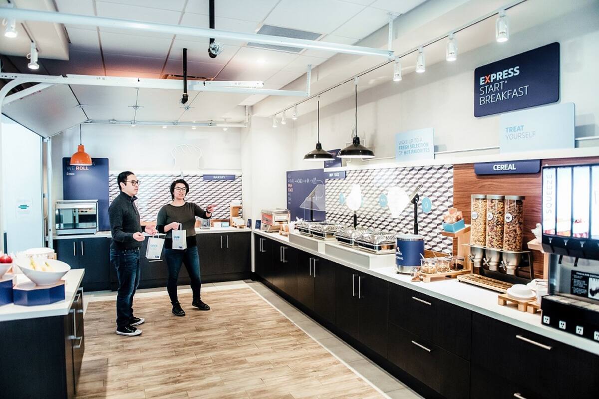 free daily on-the-go breakfast