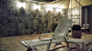 Terrace/patio - Flat Beira Rio - Hotel e Residência (Ribeira)