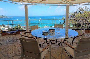 Outdoor dining - Villa Pineapple - Grand Case (Hotel Esplanade Area) 5 min Orient Bay (Grand-Case)