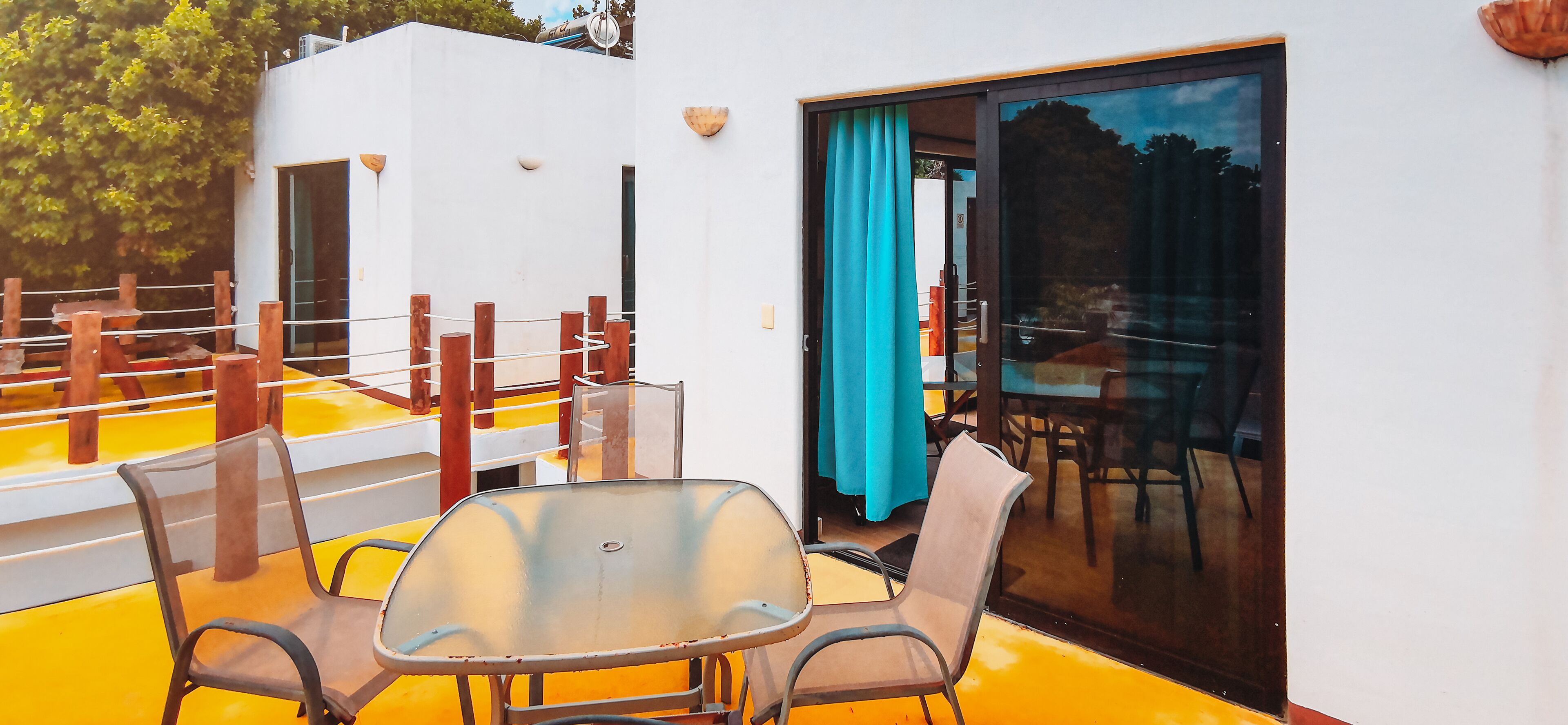 panoramic double room, 1 king bed, terrace | 1 bedroom, individually decorated, individually furnished