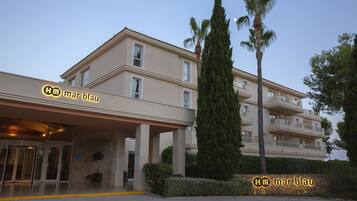 Front of property – evening/night