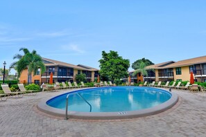 Condo, 2 Queen Beds (Relaxing condo with two pools and ste) | Pool | A heated pool - Relaxing Condo With two Pools and Steps to Beach (Marco Island)