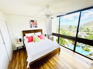 1 chambre, fer et planche à repasser, Wi-Fi gratuit, draps fournis