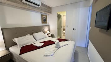 Apartamento conforto | 2 quartos, individualmente decorados, individualmente mobiliados
