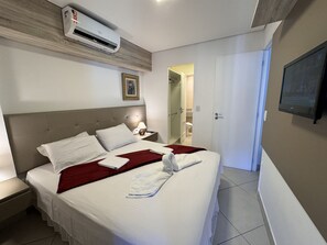 Apartamento conforto | 2 quartos, individualmente decorados, individualmente mobiliados