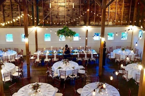 Indoor wedding