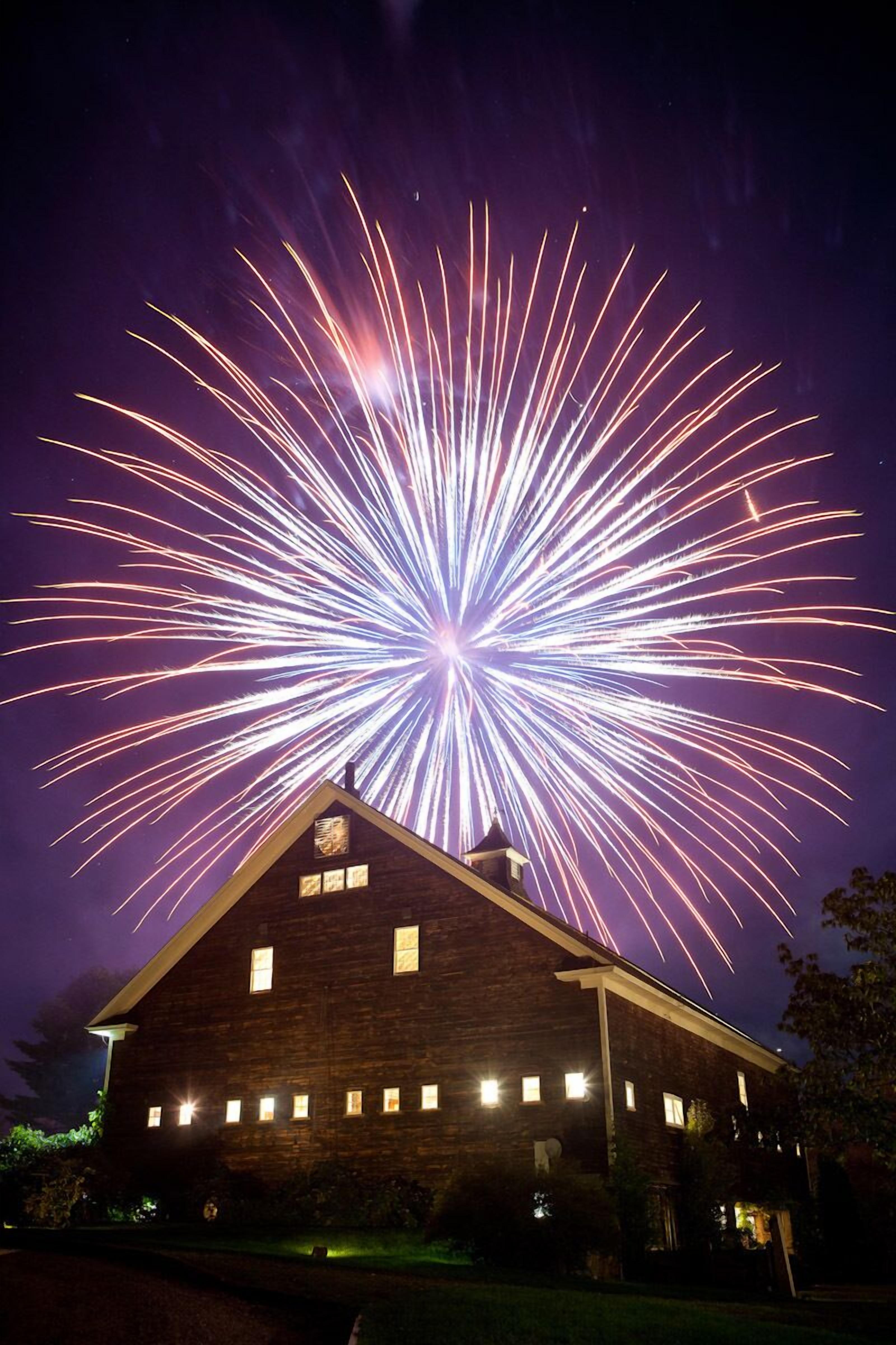 front of property – evening/night