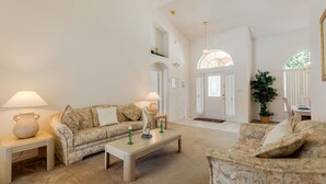 House | Living room | TV, DVD player, table tennis - Great 4 bed Villa With own Private Pool With no Rear Neighbours - 362 (Clermont)