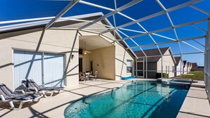 House - Superbly Furnished 4 BED Villa With Private South Facing Pool, Extended SUN Deck AND SPA - 348 (Davenport)