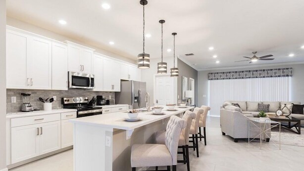 Private kitchen - Brand new Modern and Interior Designed 4 bed Home With Private Pool - 484 (Davenport)