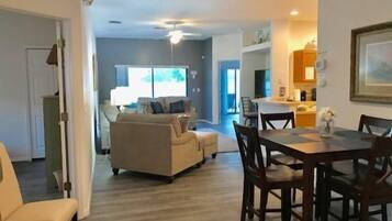 House | Living room | TV, DVD player
