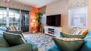 Ferienhaus | Wohnzimmer