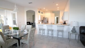 Private kitchen - Large 5 bed Villa With South Facing Pool Overlooking Water (Davenport)