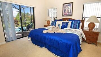 4 bedrooms, desk, iron/ironing board, free WiFi