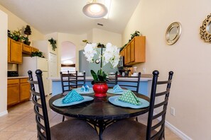 House | Private kitchen | Fridge, microwave, dishwasher, cookware/dishes/utensils - Fabulous 4 bed Villa With Private Pool and spa - 398 (Davenport)