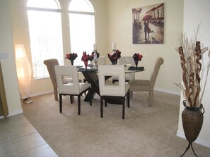 House | Private kitchen | Fridge, microwave, dishwasher, coffee/tea maker - Stunning 4 bed Villa With South Facing Pool and spa With no Immediate Rear Neighbors - 309 (Clermont)