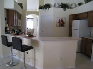 House | Private kitchen | Fridge, microwave, dishwasher, coffee/tea maker - Stunning 4 bed Villa With South Facing Pool and spa With no Immediate Rear Neighbors - 309 (Clermont)