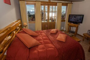 1 غرفة نوم وخزنة داخل الغرفة وواي فاي وملاءات أسرّة