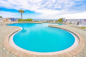 Indoor pool, a heated pool
