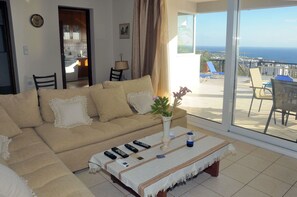 Télévision, cheminée, livres