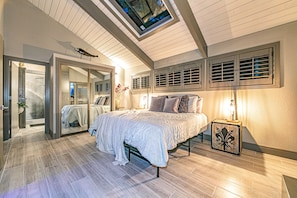 4 bedrooms, iron/ironing board, travel crib, WiFi