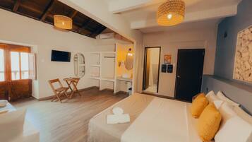 Deluxe-værelse til 3 personer | Gratis Wi-Fi, sengetøj