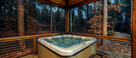 Baignoire à remous extérieure