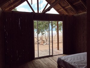 Uitzicht op strand/zee