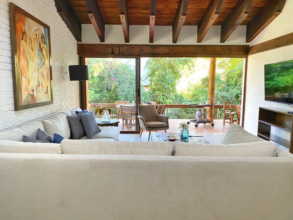 Smart TV, fireplace - Casa Vallesana Avándaro (Avandaro)