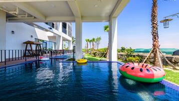 Seasonal outdoor pool