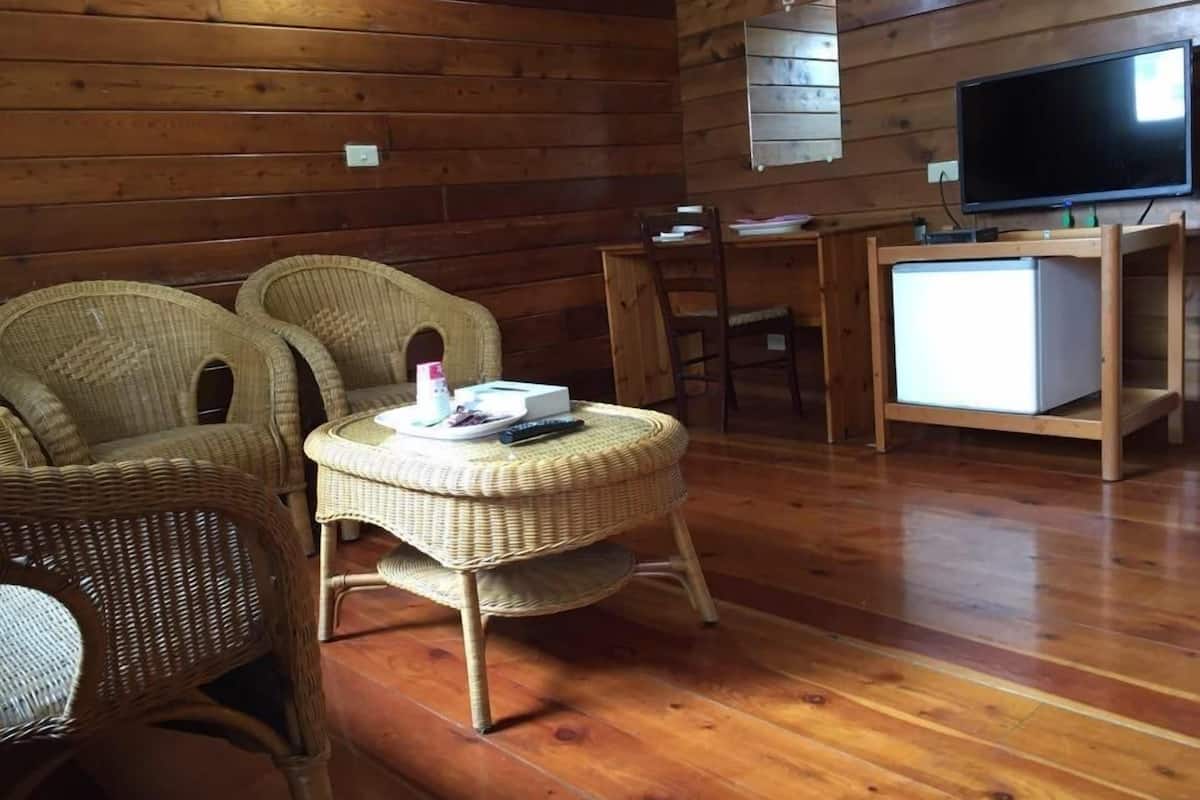 shower, free toiletries, hair dryer, slippers