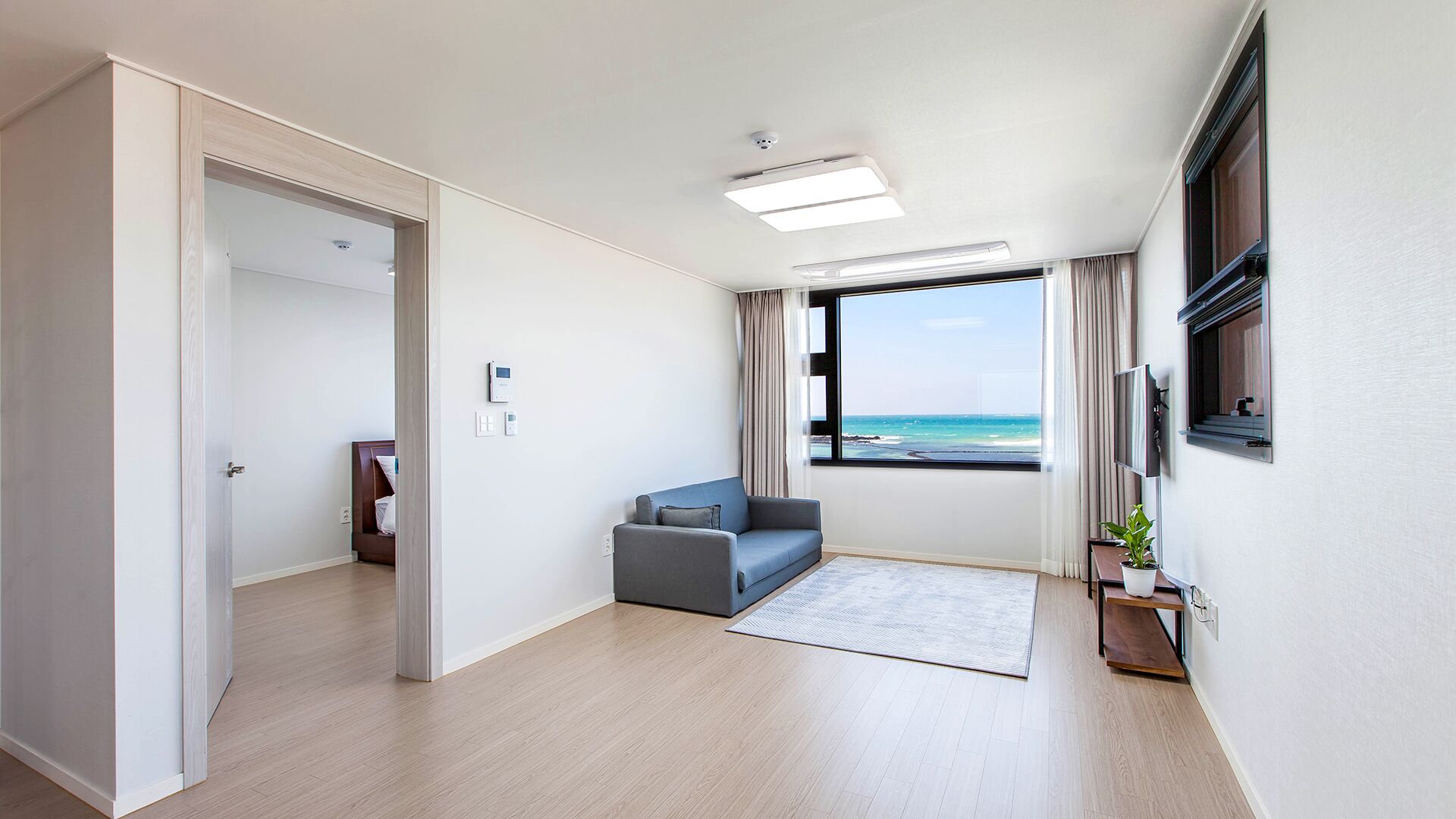 Quarto, 2 quartos, vista para o oceano (20 PY) | Wi-Fi de cortesia