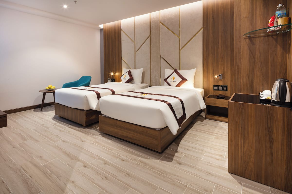 Superior Twin Room or Double Room (No View) | Minibar, in-room safe, desk, WiFi (free)