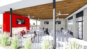 Khu ẩm thực ngoài trời