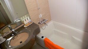 Badewanne und Dusche (separat), Komfortbadewanne, Haartrockner