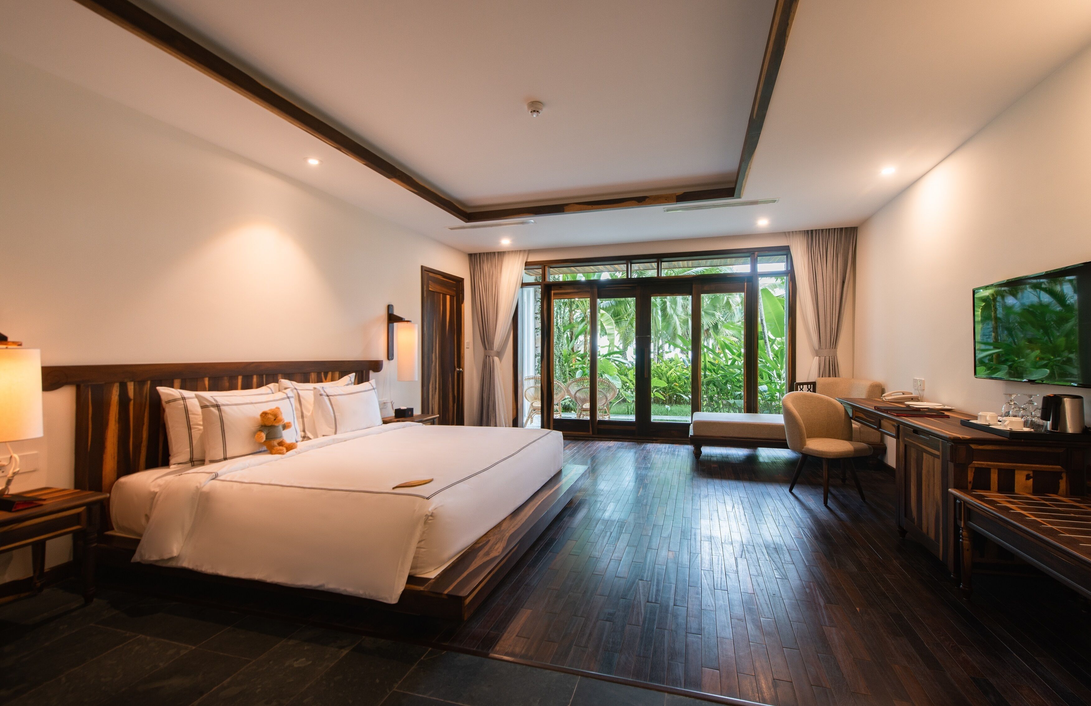 Premium kamer, 1 kingsize bed, gedeeltelijk uitzicht op oceaan (Semi Premium King Bed) | Uitzicht vanuit de kamer