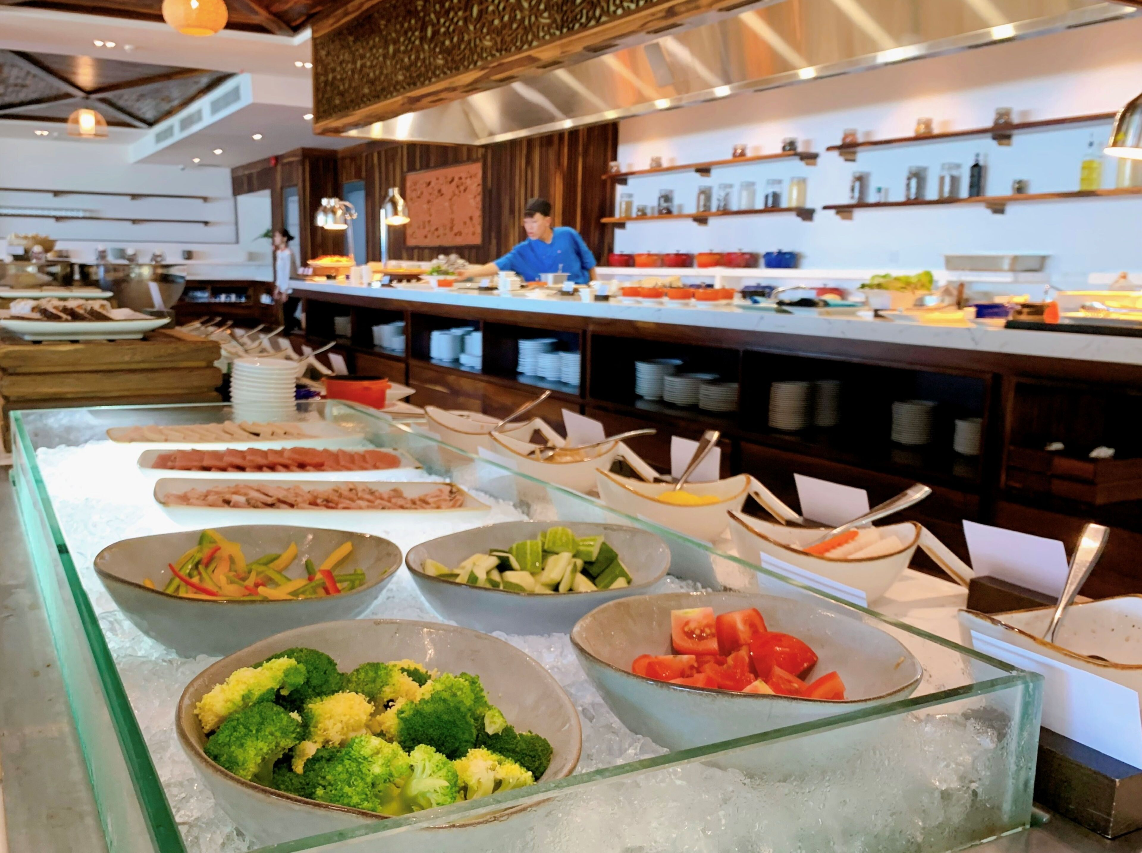 Frokostbuffé er inkludert hver dag