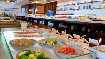 Frokostbuffé er inkludert hver dag