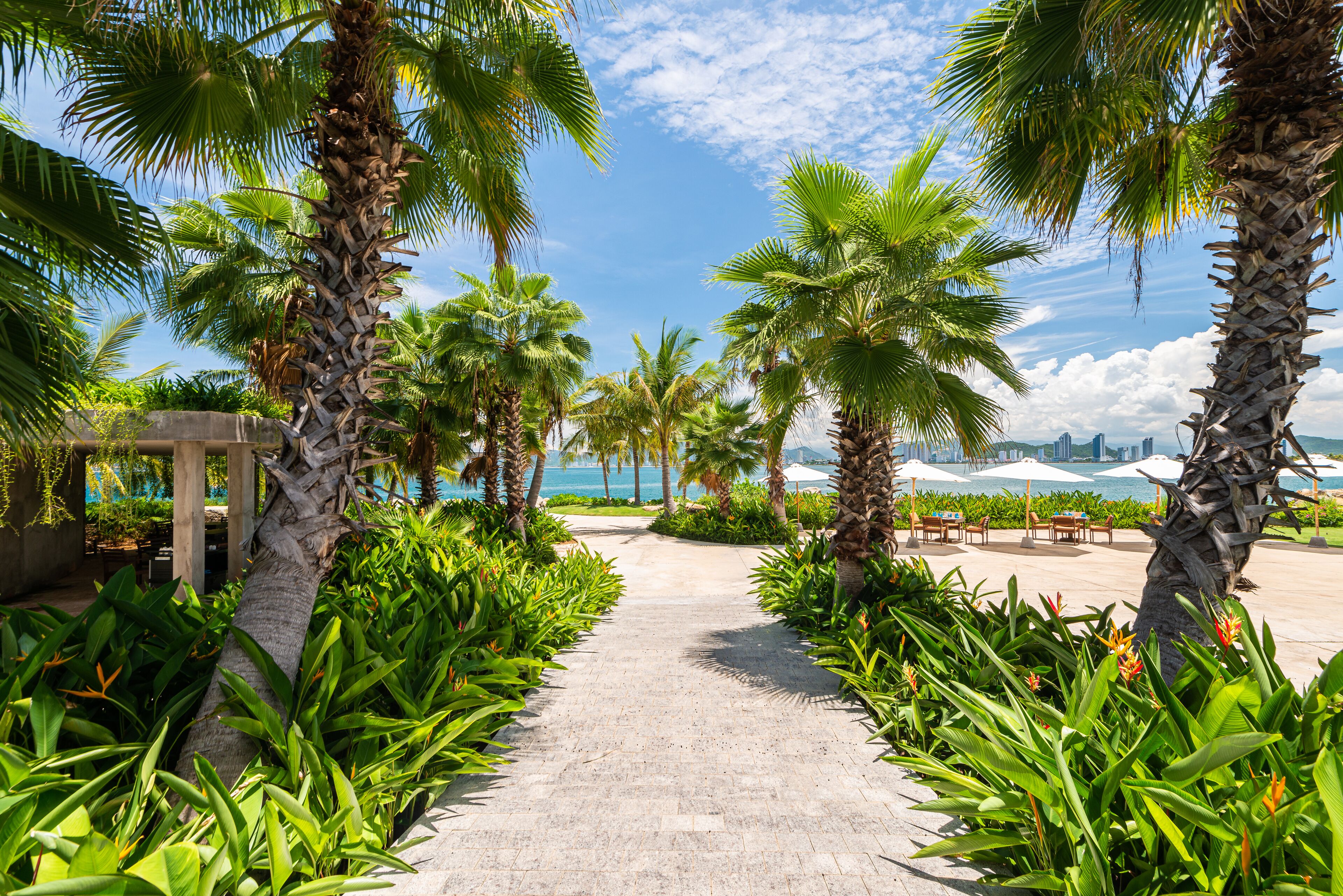 숙박 시설 구내