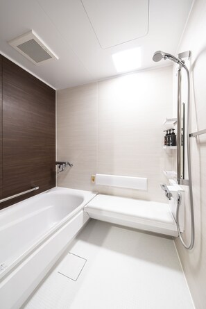 Habitación Deluxe con 2 camas individuales | Baño | Artículos de higiene personal gratuitos, secador de pelo y zapatillas