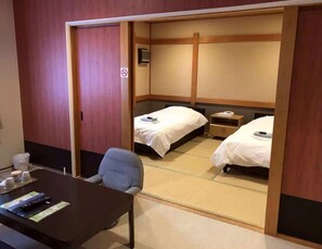Free WiFi, bed sheets - Hotel Arima Koukaen (Nishinomiya)