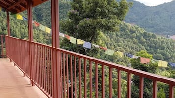 Vue depuis le balcon