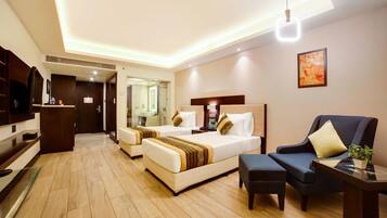 1 bedroom, minibar, in-room safe, desk