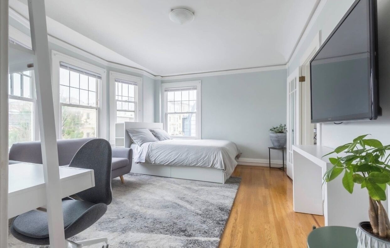 1 室のベッドルーム、アイロン / アイロン台、WiFi、ベッドシーツ