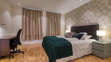 Comfort appartement, 1 slaapkamer | 2 slaapkamers, hypoallergeen beddengoed, bedden met traagschuimmatras